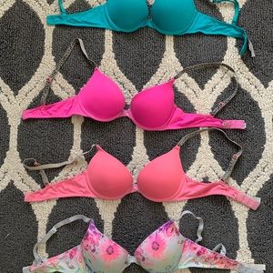 4 Victoria Secret Bras 34B